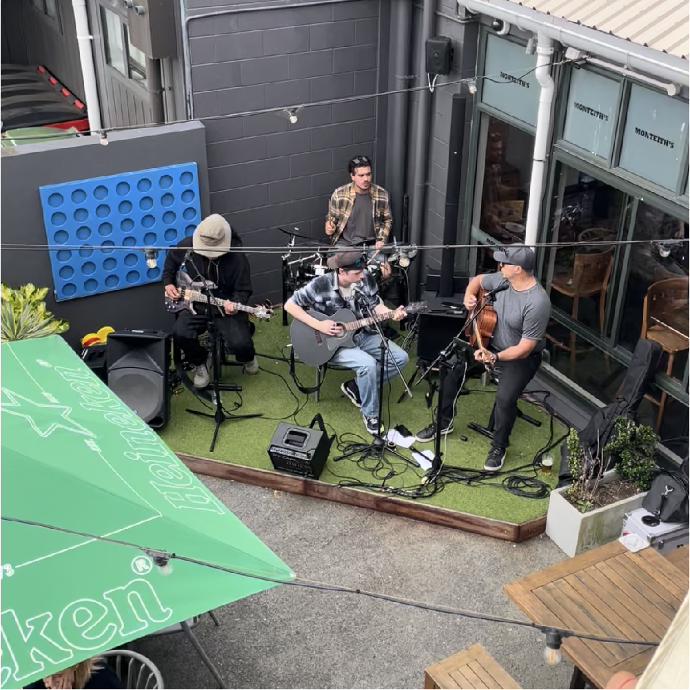 Outside live music